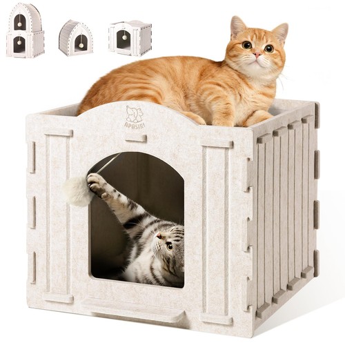 Indoor cat scratching house - indoor,