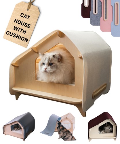 Cat house covered indoor - –,